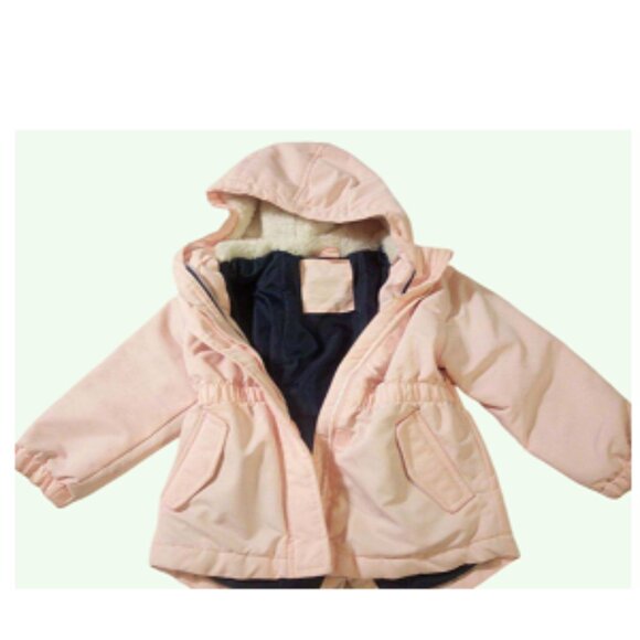 Wonder Nation Girl's Light Pink Jacket            Size 3T/NP3 - Picture 3 of 10